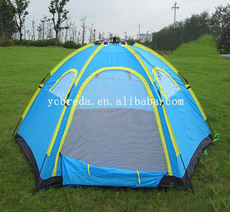 夏日戶外新寵 全自動(dòng)野營(yíng)帳篷，4-6人速開(kāi)免搭建的便捷體驗(yàn)